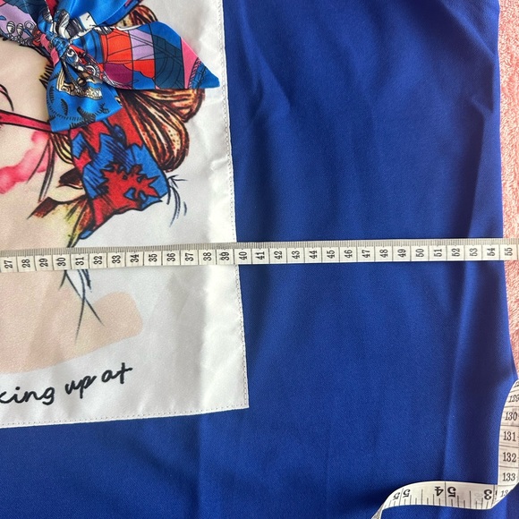 🌸3/$12,Shein blue XL dress, new - Picture 4 of 9